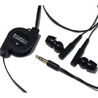 BRIGHTONNET In Ear Reel Headphones Fit BI-INEARFIT/BK (BI-INEARFIT/BK)画像