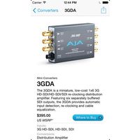 AJA スタンドアロン型コンバーター3GDA (3GDA)画像