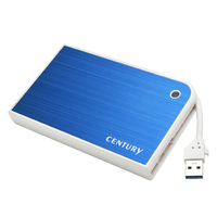 Century MOBILE BOX USB3.0 SATA6G ブルー＆ホワイト (CMB25U3BL6G)画像