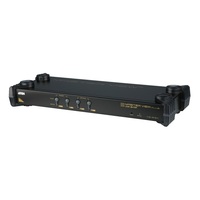 ATEN ATEN KVMスイッチ 4ポートラックマウント対応(ブラック) (CS-9134-B)画像