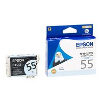 EPSON PX-5600用インクカートリッジ(ライトシアン) ICLC55 (ICLC55)画像