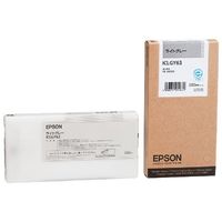 EPSON ICLGY63 PX-H6000用 インクカートリッジ 200ml (ライトグレー) (ICLGY63)画像