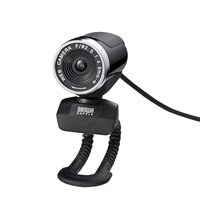サンワサプライ WEBカメラセット(ブラック) CMS-V30SETBK (CMS-V30SETBK)画像