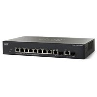 CISCO SG350-10MP 10-port Gigabit POE Managed Switch (SG350-10MP-K9-JP)画像