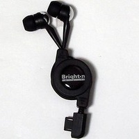 BRIGHTONNET In Ear Reel Headphones 音楽ケータイ再生専用 BI-INEAR/MBKM (BI-INEAR/MBKM)画像