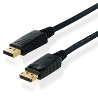 hypertools DisplayPortケーブル(オス・オス) 2m ブラック DP-MM-2MB (DP-MM-2MB)画像