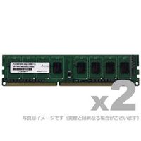 ADTEC ADS8500D-1GW PC3-8500 DDR3 240PIN 1GB 2枚組 6年保証 (ADS8500D-1GW)画像
