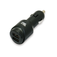 多摩電子工業 車載USB電源 2.4A 2P ブラック TK16K (TK16K)画像
