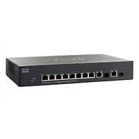 CISCO SG300-10PP 10-port Gigabit PoE+ Managed Switch (SG300-10PP-K9-JP)画像