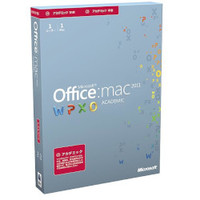 Microsoft Office for Mac Academic 2011 日本語版 (34F-00016)画像
