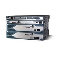 CISCO 2801 Router with inline power，2FE，4slots，IP BASE，64F/128D (CISCO2801-AC-IP)画像