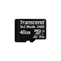 Transcend 産業用microSDカード USD240Iシリーズ SLC mode 40GB (TS40GUSD240I)画像