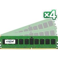 crucial 32GB Kit (8GBx4) DDR4 2133 MT/s (PC4-2133) CL15 DR x8 ECC Registered DIMM 288pin (CT4K8G4RFD8213)画像