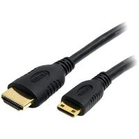 StarTech イーサネット対応ハイスピードHDMIケーブル 2m HDMI(タイプA) – Mini HDMI(タイプC) オス/オス (HDACMM2M)画像
