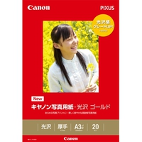 CANON GL-101A3N20 キヤノン写真用紙・光沢 ゴールド A3ノビ 20枚 (2310B009)画像
