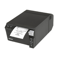 EPSON スマートレシートプリンター TM702DT704(PC一体型/80mm幅/ブラック) (TM702DT704)画像
