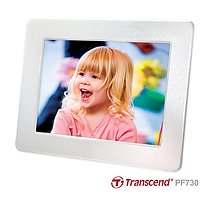 Transcend 7インチ Digital Photo Frame /730 (ホワイト) (TS2GPF730W-J)画像