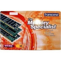 Transcend 1GB/DDR2/400MHz/240pin/ECC(Registered) (TS128MQR72V4K)画像