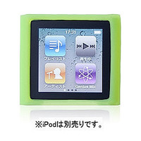 Simplism Silicone Case Set for iPod nano (6th) Green TR-SCSNN6-GR (TR-SCSNN6-GR)画像