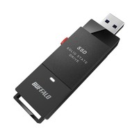 BUFFALO SSD-PUT1.0U3-BKC USB3.2(Gen1) ポータブルSSD 1.0TB スティック型 (SSD-PUT1.0U3-BKC)画像