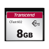 Transcend 産業用Cfastカード CFX602シリーズ 2D MLC 8GB (TS8GCFX602)画像