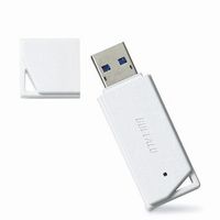 BUFFALO RUF3-K64GB-WH USB3.1(Gen1) USBメモリー バリュー 64GB ホワイト (RUF3-K64GB-WH)画像