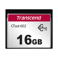 Transcend 産業用Cfastカード CFX602シリーズ 2D MLC 16GB (TS16GCFX602)画像