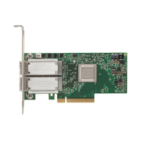 Mellanox ConnectX-4 EN network interface card, 40/56GbE dual-port QSFP28, PCIe3.0 x8, tall bracket, ROHS R6 (MCX414A-BCAT)画像