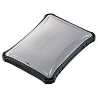 ELECOM ELECOM Portable Drive USB3.0 1TB Silver ZEROSHOCK (ELP-ZS010USV)画像