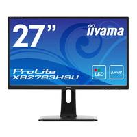 IIYAMA ProLite AMVA+方式パネル+WLEDバックライト搭載ワイド液晶ディスプレイ (XB2783HSU-B1)画像