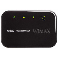 NEC AtermWM3500(AT)B モバイルWiMAXルータ ブラック PA-WM3500R(AT)B (PA-WM3500R(AT)B)画像