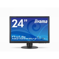 IIYAMA ProLite 24インチワイドTFTモニタ XB2485WSU(1920×1200/DisplayPort/D-Sub15Pin/HDCP対応DVI/スピーカー/ブラック) (XB2485WSU-B2)画像