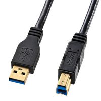 サンワサプライ USB3.0ケーブル 1.5m 黒 KU30-15BK (KU30-15BK)画像