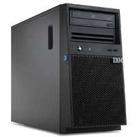 IBM.Server System x3100 M4 Xeon Quad-Core 3.10 GHz 1333 MHz RAM 2 GB No Hard Drive DVD-ROM 2 x Gigabit EN Server 2008 R2 License Only - No OS Installed Tower