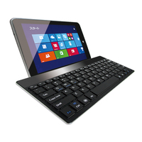 マグレックス ウルトラスリム Bluetoothキーボード for Tablet(Windows/Android/iOS) ブラック (MKU9000-BK)画像