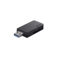 BUFFALO BSCR26TU3BK 高速カードリーダー/ライター USB3.0 ブラック (BSCR26TU3BK)画像