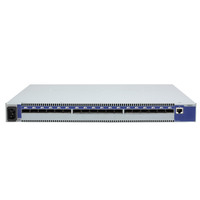 Mellanox InfiniScale IV QDR InfiniBand Switch, 18 QSFP ports, 1 power supply, Unmanaged, Connector sideairflow exhaust, no FRUs, with rack rails, Short Depth Form Factor, RoHS 6 (MIS5023Q-1BFR)画像