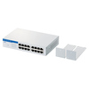 Logitec 1000BASE-T対応 スイッチングハブ 16ポート 省電力タイプ ホワイト (LAN-GSW16P/M3)