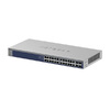 NETGEAR XS724TM 10G/マルチギガ 24ポート 10G SFP+スロット×4 アプリ&クラウドスマートスイッチ (XS724TM-100JPS)