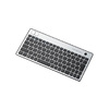 ELECOM パンタグラフ式キーボード/87キー/Bluetooth/トラックボール付/シルバー (TK-FBP037SV)
