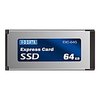 I.O DATA Express Card型 SSD EXC-64G (EXC-64G)