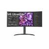 LG 34型 WQHD(3440×1440) IPSパネル 曲面型 ディスプレイ ブラック (34WQ75C-B)