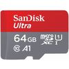サンディスク サンディスク ウルトラ microSDXC UHS-Iカード 64GB (SDSQUAR-064G-JN3MA)