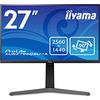 IIYAMA 液晶ディスプレイ 27型/2560×1440/HDMI、DisplayPort/ブラック/スピーカー：あり/WQHD/IPS方式/昇降/回転 (XUB2796QSU-B1A)