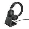 Jabra Evolve2 65 MS Stereo USB-A Stand Black 26599-999-989 (26599-999-989)