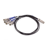 Mellanox Mellanox passive copper hybrid cable, ETH 100GbE to 4x25GbE, QSFP28 to 4xSFP28, 2m (MCP7F00-A002)