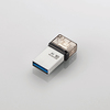 ELECOM USB3.1(Gen1)対応OTGメモリ(シルバー)16GB (MF-SEU3016GSV)