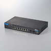 ELECOM 法人用Webスマートスイッチングハブ/MultiGigabit対応/10Gbps/8ポート/3年保証 (EHB-SX2B08F)