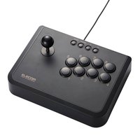 ELECOM USBアーケードスティック(ブラック) JC-AS01BK (JC-AS01BK)画像
