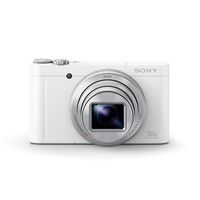 SONY デジタルスチルカメラ Cyber-shot WX500 (1820万画素CMOS/光学x30) ホワイト (DSC-WX500/W)画像